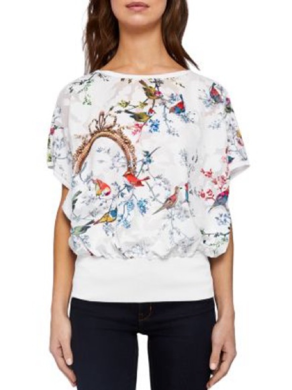 Ted Baker Maycet Opulent Fauna Blouson Top